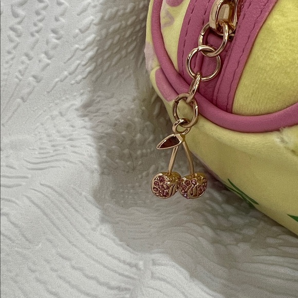 NWT Juicy Couture Yellow Cherry Gelato Satchel - Picture 2 of 7